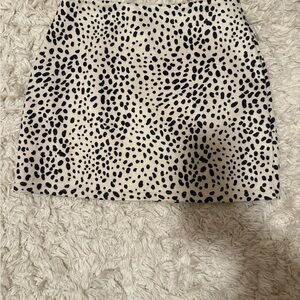 Altar’d State Leopard Print Women's Skirt